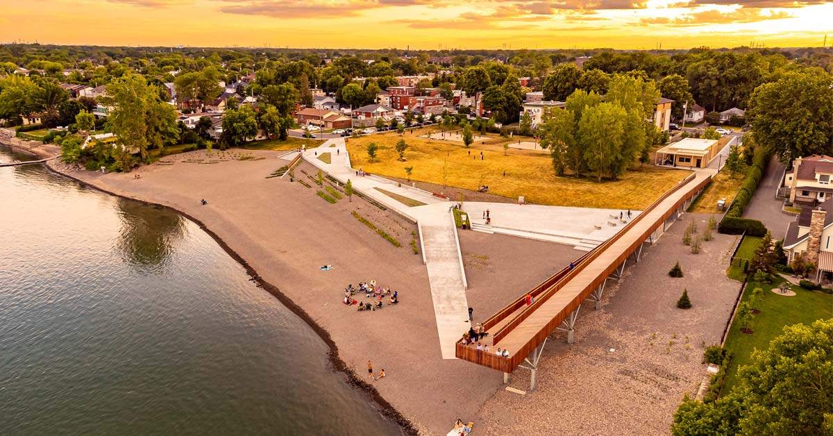 Une plage, un fleuve et des loyers abordables : bienvenue à Pointe-aux-Trembles