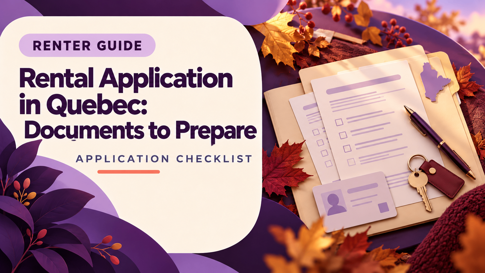Rental Application in Quebec: The Documents to Prepare (2026 Guide)
